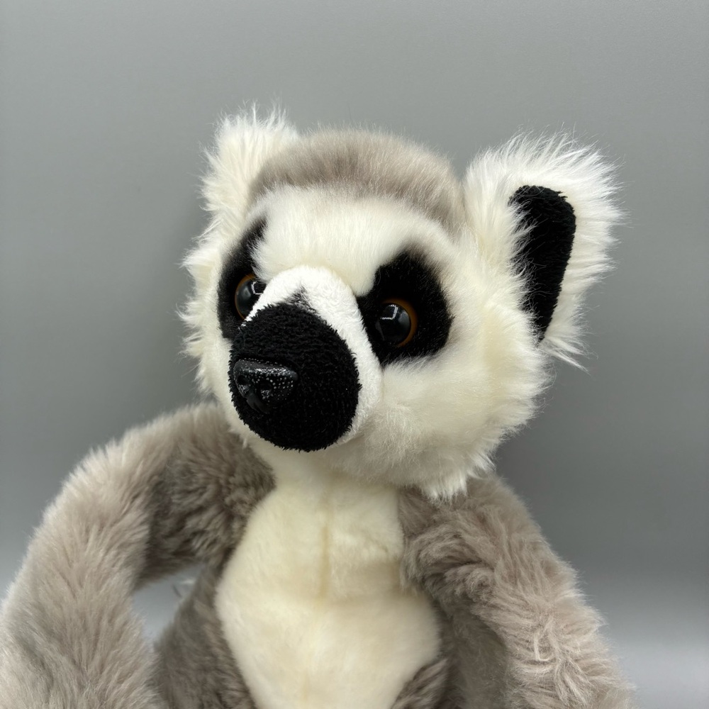 Adventure Planet Ring-Tailed Lemur Plush Toy 17” Stuffed Animal Hanging - Picture 2 of 4